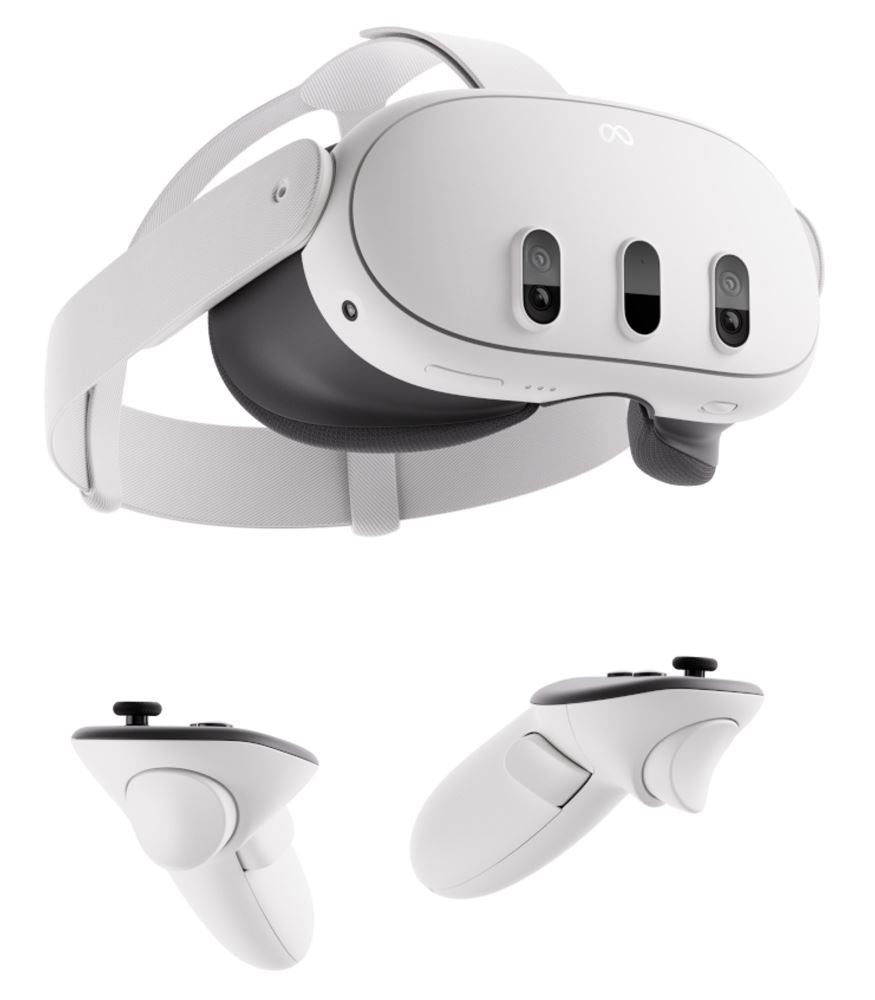 Meta Quest 3 - Casque de Réalité Virtuelle et Mixte - 512 Go - Blanc