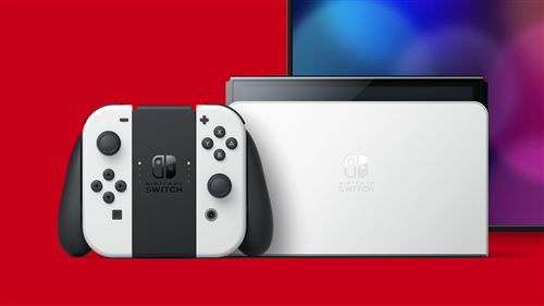 Nintendo Switch - Modèle OLED - Console de Jeu Hybride