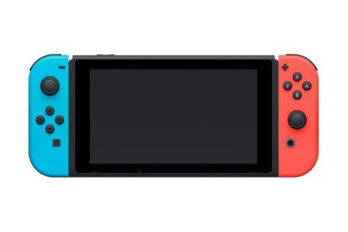 Console Nintendo Switch avec paire de Joy-Con sans fil Rouge et Bleu Neon V3